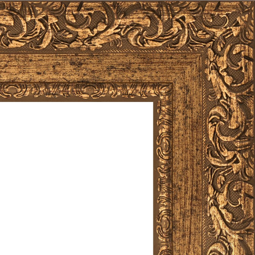 Зеркало Evoform Exclusive-G BY 4056 55x125 см виньетка бронзовая фото 4