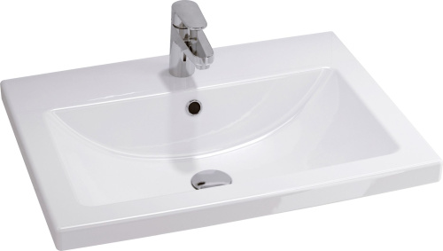 Мебель для ванной Sanflor Калипсо 60, белая, ателье светлый фото 2