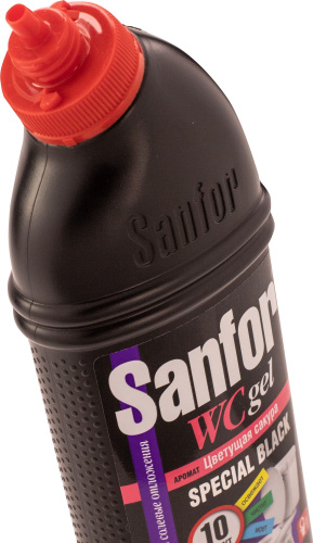 Универсальное моющее средство Sanfor WC Special Black 0,75 л фото 3