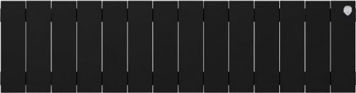 Радиатор биметаллический Royal Thermo Piano Forte 200 noir sable, 14 секций фото 2