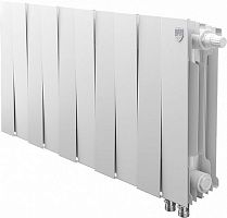 Радиатор биметаллический Royal Thermo Piano Forte 300 VD bianco traffico, 10 секций