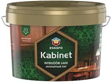 Лак для дерева ESKARO Kabinet 20 полуматовый 9 л