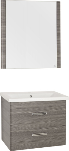 Мебель для ванной Style Line Лотос 70 Plus подвесная, шелк зебрано фото 9
