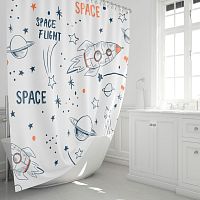 Штора для ванной Fixsen Space FX-2508 180x200