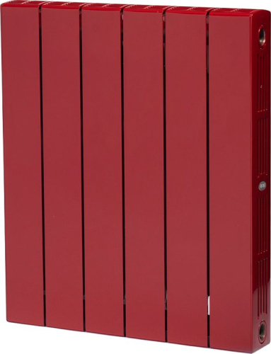Радиатор биметаллический Rifar SUPReMO 500 6 секций, бордо