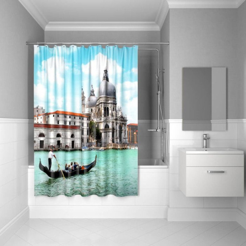 Штора для ванной IDDIS Venice Moments фото 2