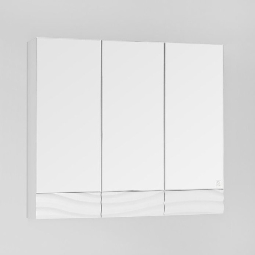 Зеркало-шкаф Style Line Вероника 80 Люкс, белый