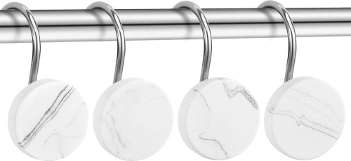 Крючок для шторы Carnation Home Fashions Marble MRB-BT/21 белый фото 3 Крючок для шторы Carnation Home Fashions Marble MRB-BT/21 белый фото 3