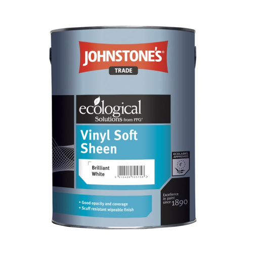 Краска интерьерная Johnstone`s Vinyl Soft Sheen 5 л.