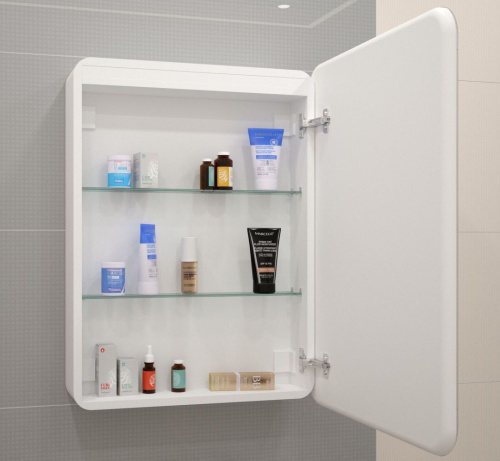 Мебель для ванной Art&Max Techno подвесная, 60, монти мрамор фото 10