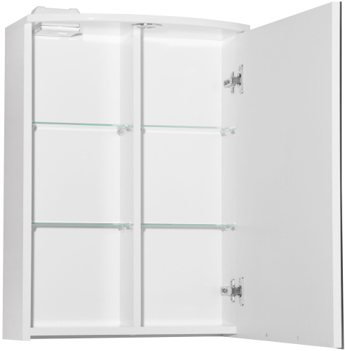 Зеркало-шкаф Style Line Жасмин-2 50/С Люкс, белый фото 4