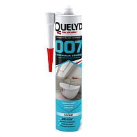 Клей-герметик Quelyd 007 Для влажных помещений белый 290 мл.