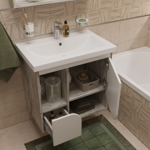 Мебель для ванной DIWO Самара 70 дуб скандинавский фото 3