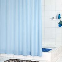 Штора для ванной Ridder Madison 45353 голубая, 180x200