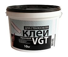 VGT КЛЕЙ АКРИЛОВЫЙ ДЛЯ СТЕКЛООБОЕВ готовый к применению (10кг)