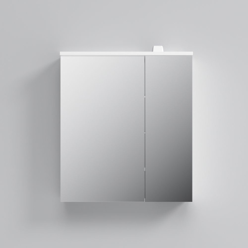 Зеркало-шкаф AM.PM Spirit V2.0 60 L с LED-подсветкой, белый глянец фото 3