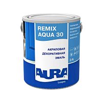 Эмаль Aura Luxpro Remix Aqua 30 акриловая база A 2,4 л.
