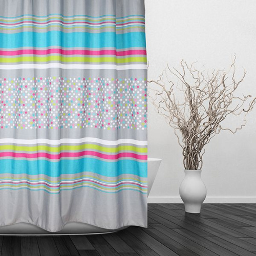 Штора для ванной Dasch Морские камушки 180х180 Штора для ванной Dasch Морские камушки 180х180