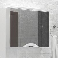 Зеркало-шкаф Style Line Жасмин-2 80/С Люкс, белый