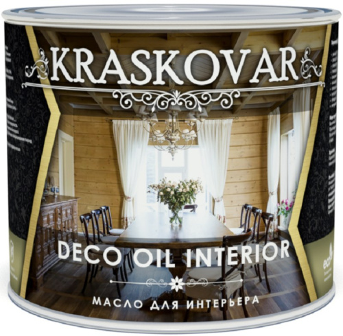 Масло для интерьера Kraskovar Deco Oil Interior 2,2 л