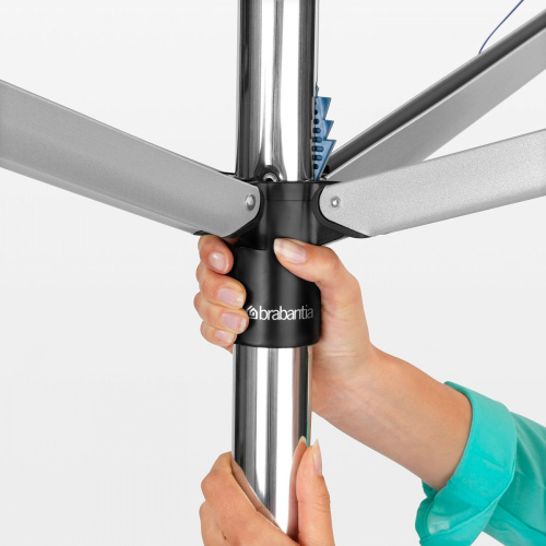 Сушилка для белья Brabantia Topspinner 310843 серый металлик фото 4 Сушилка для белья Brabantia Topspinner 310843 серый металлик фото 4