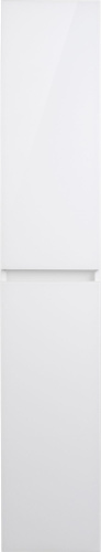 Шкаф-пенал Style Line Даймонд Люкс Plus подвесной, белый фото 2