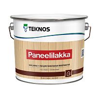 Лак Teknos PANEELILAKKA акриловый, для стен и потолков 9 л