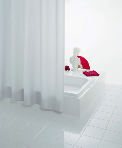 Штора для ванной Ridder Aquamod Uni (П) 131310 белая фото 2