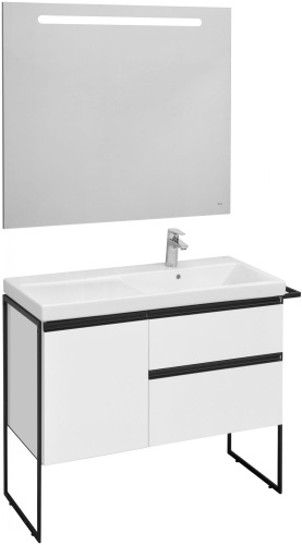 Мебель для ванной Roca Domi 100 R, белый глянец фото 4