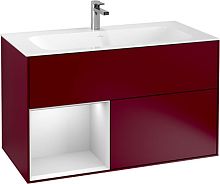 Мебель для ванной Villeroy & Boch Finion G030MTHB 100 с подсветкой и освещением стены