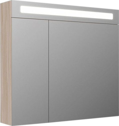Зеркало-шкаф IDDIS Mirro 80 с подсветкой фото 4