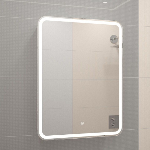 Мебель для ванной Art&Max Techno подвесная, 60, монти мрамор фото 4