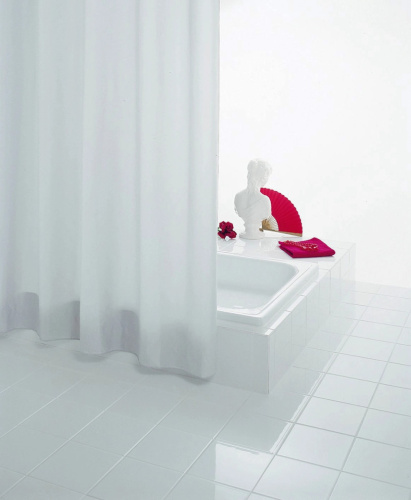 Штора для ванной Ridder Aquamod Uni (Т) 140301 белая фото 2
