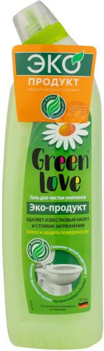 Универсальное моющее средство Green Love Гель для чистки унитазов, 750 мл фото 2