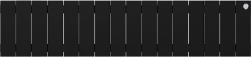 Радиатор биметаллический Royal Thermo Piano Forte 200 noir sable, 16 секций фото 2