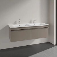 Мебель для ванной Villeroy & Boch Venticello 125 truffle grey, с ручками хром