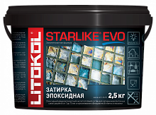 Затирка эпоксидная Litokol Starlike Evo S.105 белый титанио 2,5 кг.