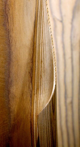 Шкаф-пенал Clarberg Папирус Вуд светлое дерево, универсальный фото 4