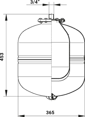7 380 руб. Расширительный бак водоснабжения Axis WDV 35 фото 2 Расширительный бак водоснабжения Axis WDV 35 фото 2