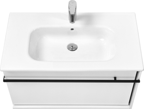 Мебель для ванной Roca Aneto 80 белая, черная фото 10