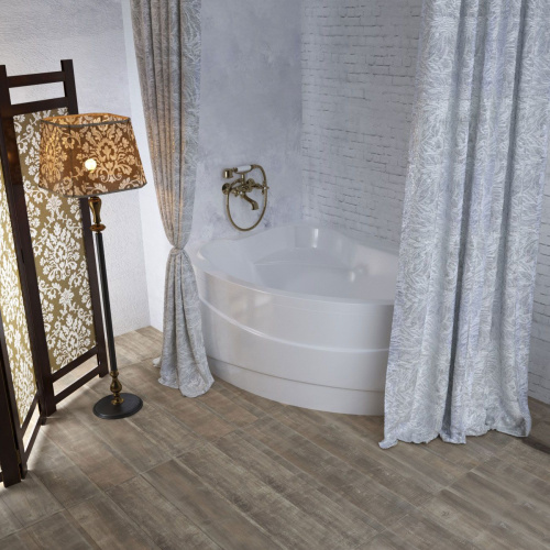 Штора для ванной Aima Design У37614 270x240, двойная, белая фото 2