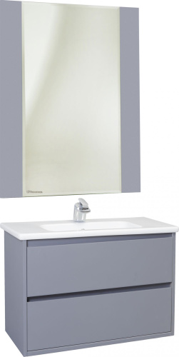 Мебель для ванной Bellezza Лоренцо 80 серебро фото 5