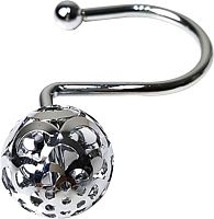 Крючок для шторы Carnation Home Fashions Ball Hole Type Hook Silver