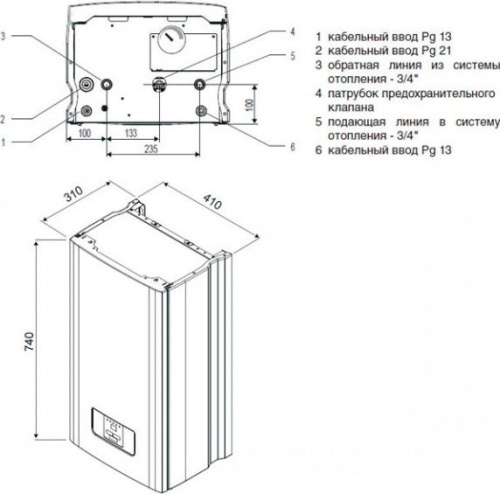 Электрический котел Protherm Скат 9 KR 13 (9 кВт) фото 4