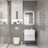 Мебель для ванной Art&Max Techno подвесная, 60, монти мрамор