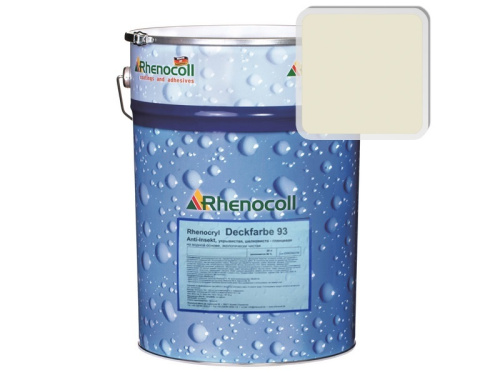 Краска Rhenocryl Deckfarbe 93 акрилатно-масляная, для дома, шелковисто-глянцевая