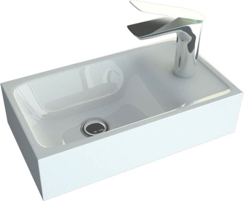 Мебель для ванной Art&Max Family R, 50, подвесная, Bianco Lucido фото 3