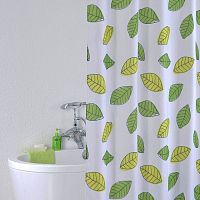 Штора для ванной IDDIS Bean Leaf