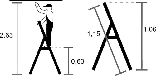 Стремянка Krause Monto SePro D 125828 5 ступеней, двусторонняя фото 9 Стремянка Krause Monto SePro D 125828 5 ступеней, двусторонняя фото 9