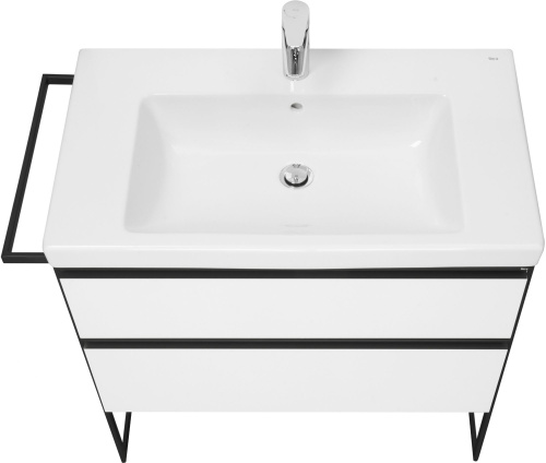 Мебель для ванной Roca Domi 80 белый глянец фото 12